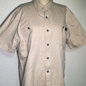 Harley Davidson men’s Short Sleeve Button-Up Shirt size large